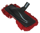 Central vacuum dust mop